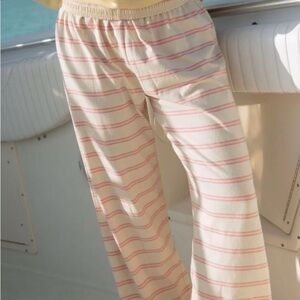 Parke Striped Cotton Boxer Pants